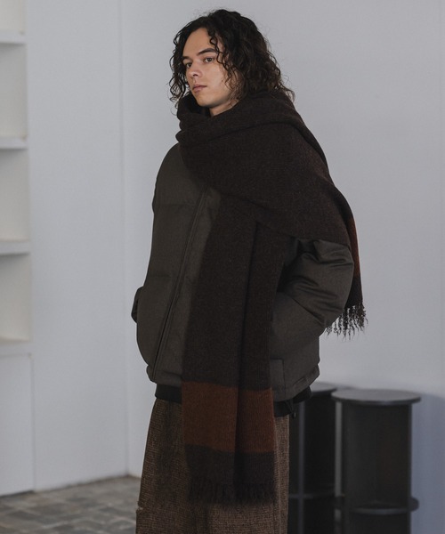 ダウンジャケット ダウン Reversible down jacket/リバーシブルダウン 