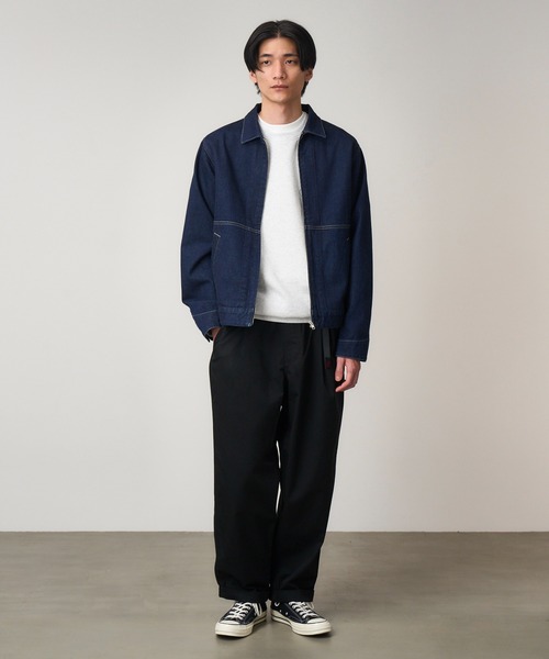 GRAMICCI タックテーパードスラックス　スラミチ ビジカジ GRAMICCI パンツ 「Japan Exclusive」TC/TWILL TUCK TAPERD PANT