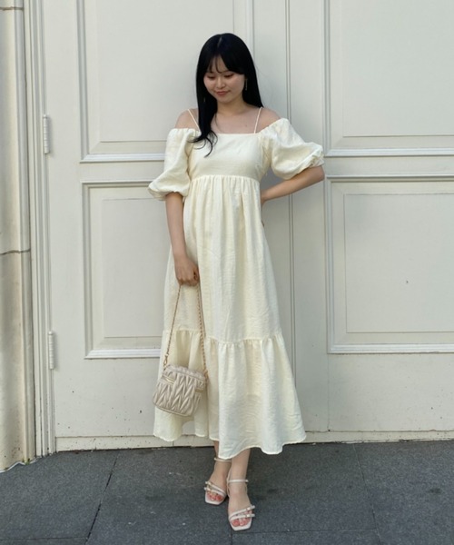 美品✨ロージーモンスター フリル キルティング ボリュームワンピース 2way