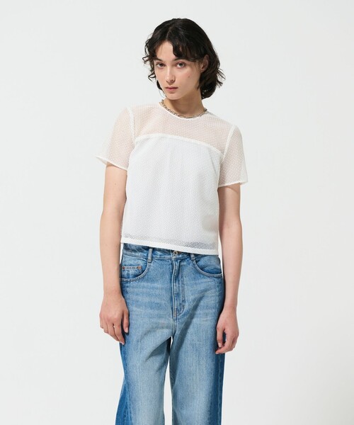 tシャツ レーストップ レディース