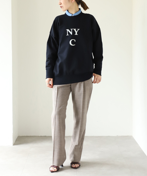 VERMEIL par iena（ヴェルメイユパーイエナ） スウェット ロゴ