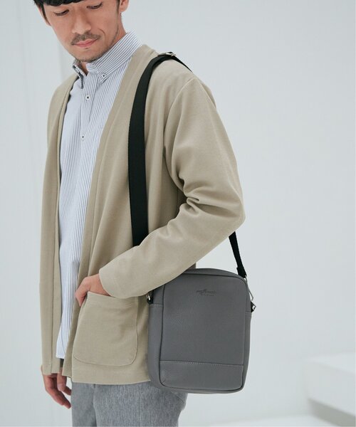 バッグ 0018 ikka ショルダーバッグ シュリンクショルダーバッグ メンズ