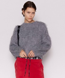 MAISON SPECIAL（メゾンスペシャル） ニット セーター Fluffy Shaggy