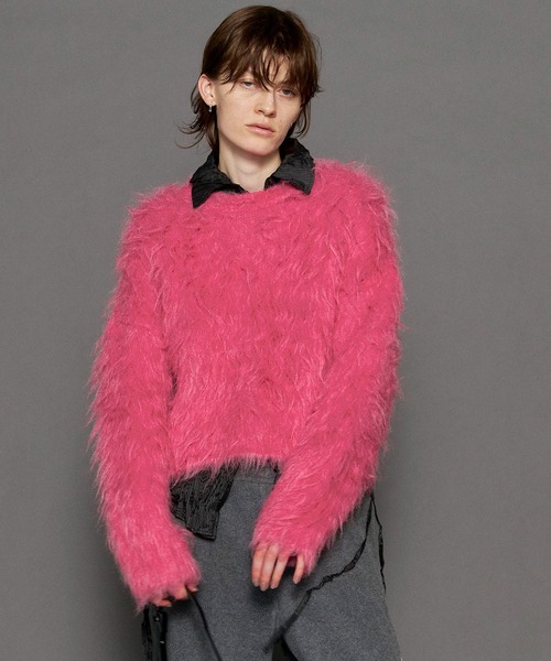 MAISON SPECIAL(メゾンスペシャル) ニット セーター Fluffy Shaggy MAISON SPECIAL(メゾンスペシャル) ニット セーター Fluffy Shaggy