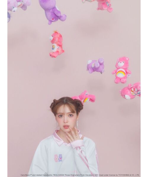 CALNAMUR tシャツ 「Care Bearsコラボ」UNIFORM TEAMLOGO LONG
