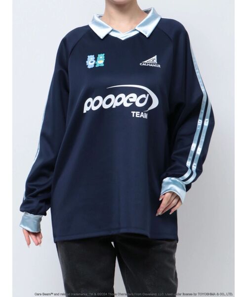 CALNAMUR tシャツ 「Care Bearsコラボ」UNIFORM TEAMLOGO LONG