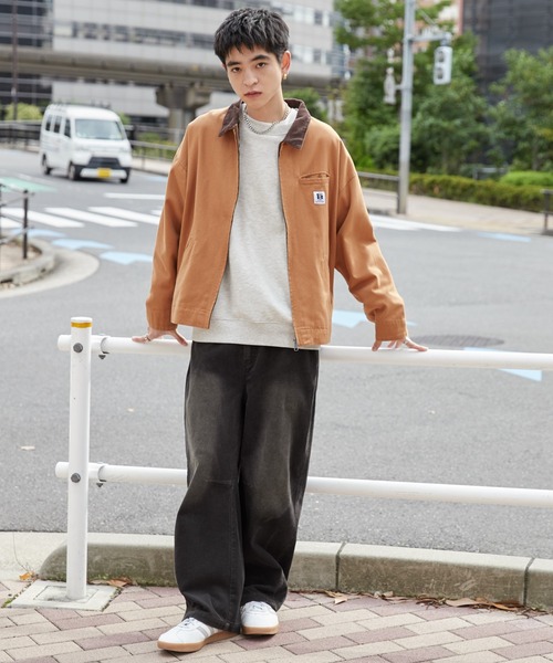 WEGO ブルゾン アウター WEGO/ワーカーズZIPジャケット メンズ