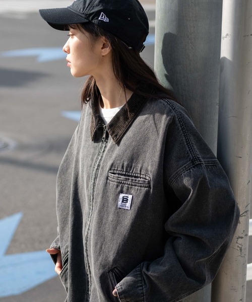 WEGO ブルゾン アウター WEGO/ワーカーズZIPジャケット メンズ