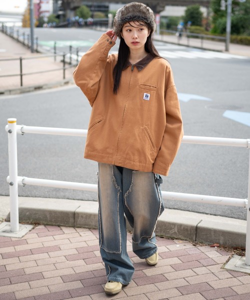 WEGO ブルゾン アウター WEGO/ワーカーズZIPジャケット メンズ