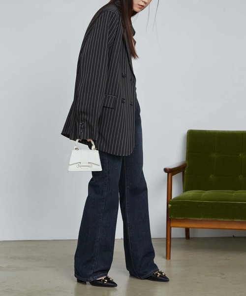 solleim（ソルレム） ジャケット テーラードジャケット ピンストライプ