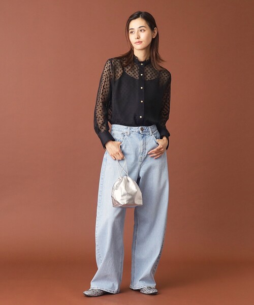 DRESSTERIOR ブラウス シャツ EC・博多限定 ドットスタンド