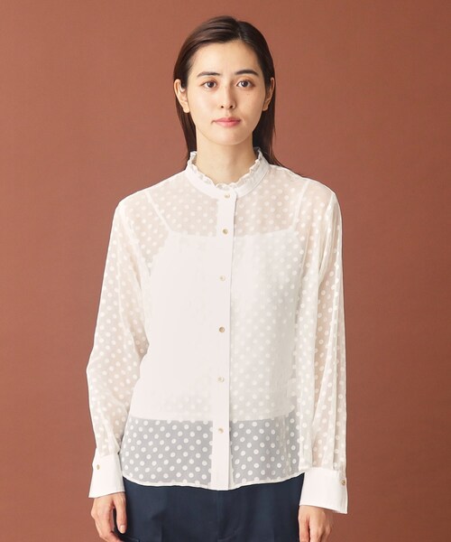 DRESSTERIOR ブラウス シャツ EC・博多限定 ドットスタンド