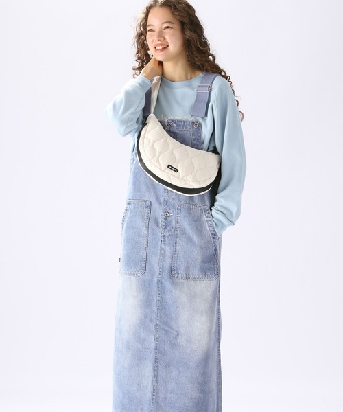 niko and...」 サロペットスカート LARGE ブルー レディース 