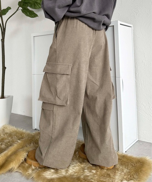 STONE コーデュロイパンツ W30 L32 パンツ コーデュロイワイドパンツ メンズ レディース : ZOZOTOWN Yahoo