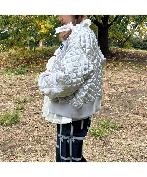 PINK HOUSE - ピンクハウス ブルゾン レディース - kotohayokozawa×PINK HOUSE QUILTING REVERSIBLE BLOUSON