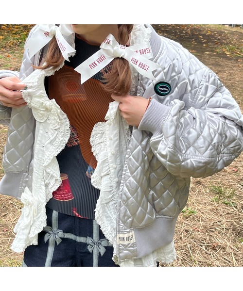 PINK HOUSE ブルゾン アウター QUILTING REVERSIBLE BLOUSON