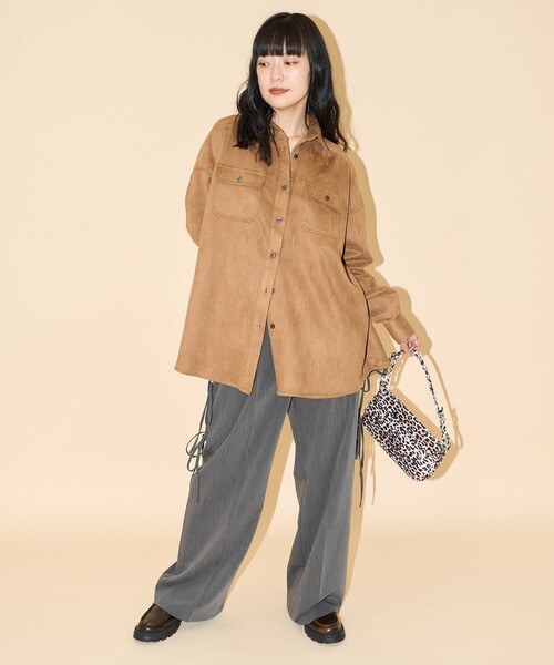 PUBLUX コート アウター MARY QUANT × PUBLUX/マリークワント ロゴ刺繍  