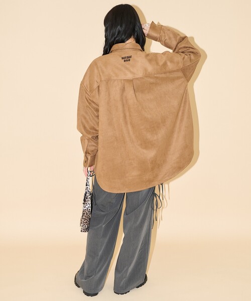 PUBLUX コート アウター MARY QUANT × PUBLUX/マリークワント ロゴ刺繍  