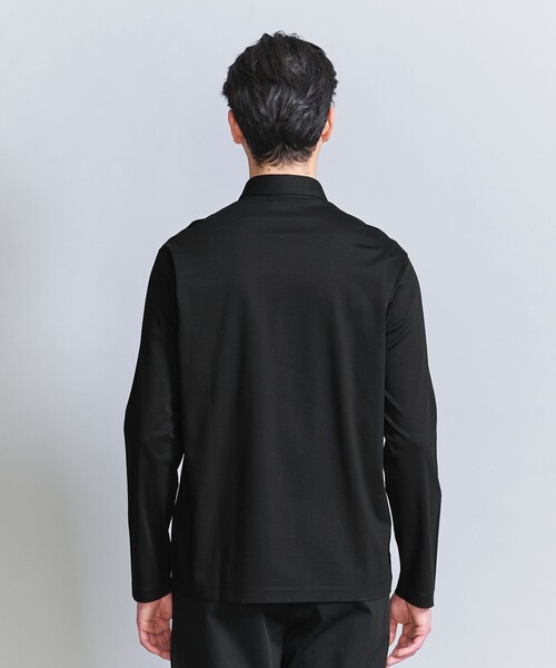 UA BEAUTY&YOUTH ポロ Lサイズ WARDROBE SMART WEB限定 WARDROBE SMART】ステイ クリーン ピケ BD ポロシャツ