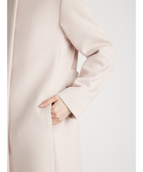 CELFORD（セルフォード） ノーカラーコート 38 ピンク レディース
