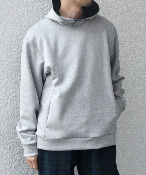 SHIPS any パーカー 「WEB限定」SHIPS any: ダブルフェイス ポンチ