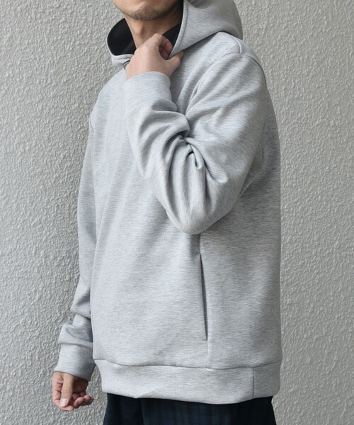 SHIPS any パーカー 「WEB限定」SHIPS any: ダブルフェイス ポンチ