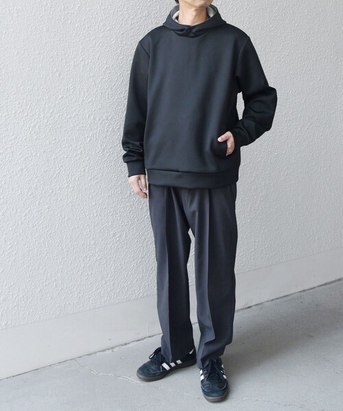 SHIPS any パーカー 「WEB限定」SHIPS any: ダブルフェイス ポンチ