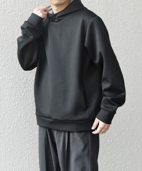 SHIPS any パーカー 「WEB限定」SHIPS any: ダブルフェイス ポンチ