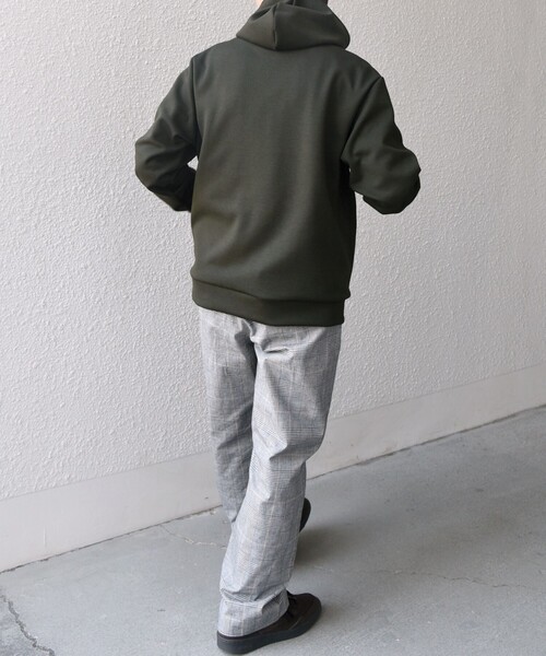 SHIPS any パーカー 「WEB限定」SHIPS any: ダブルフェイス ポンチ