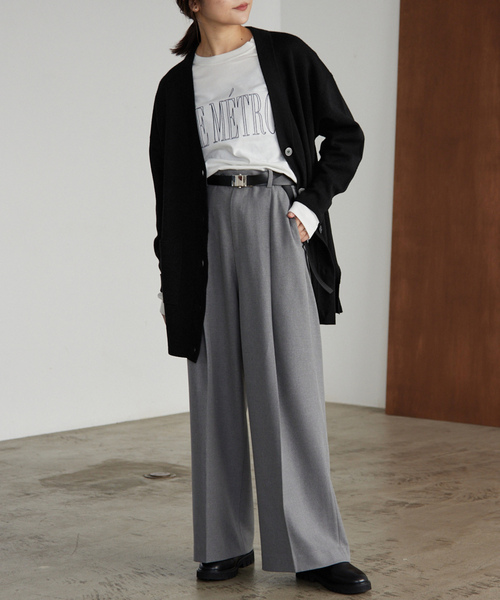 「SLOBE IENA」 ニットカーディガン FREE ブラック レディース_画像9