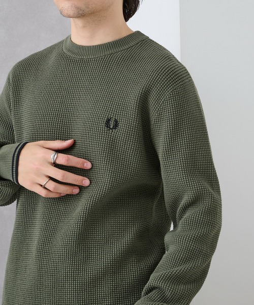 FRED PERRY（フレッドペリー） セーター ニット 「FRED PERRY」WAFFLE