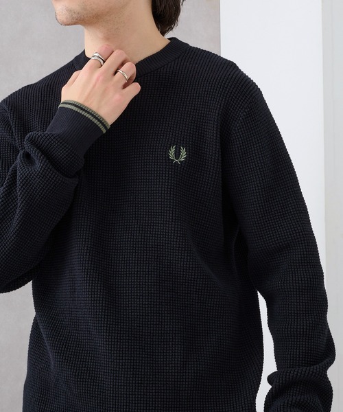 FRED PERRY（フレッドペリー） セーター ニット 「FRED PERRY」WAFFLE