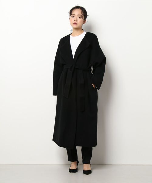 JOURNAL STANDARD relume ロングコート　ブラック 38 JOURNAL STANDARD relume（ジャーナルスタンダード レリューム） ノー