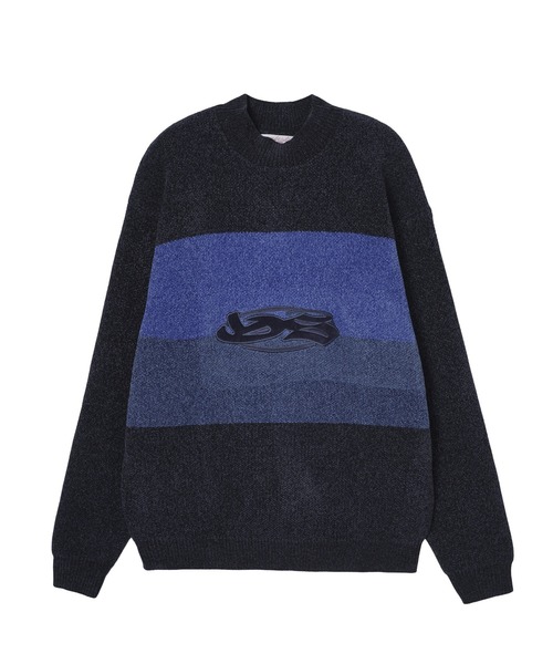 styles（スタイルス） セーター ニット YARDSALE MOCKNECK KNIT Tri