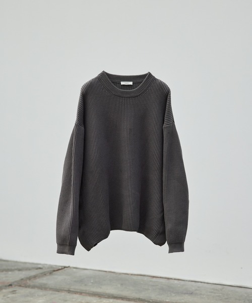 miiroind 長袖ニット ２枚セット グレー ブラック fl24fw-002-top2.jpg