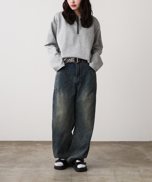 ROOP TOKYO ワイドパンツ ジーンズ Vintage-Like Wide Straight Denim