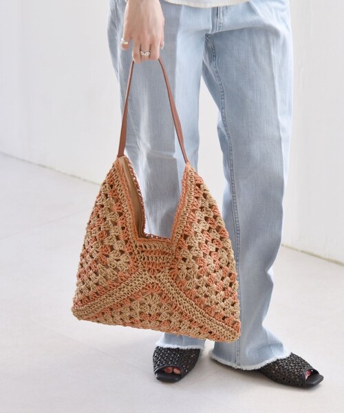 quaranciel トートバッグ quaranciel: クロシェ デザイン ワン