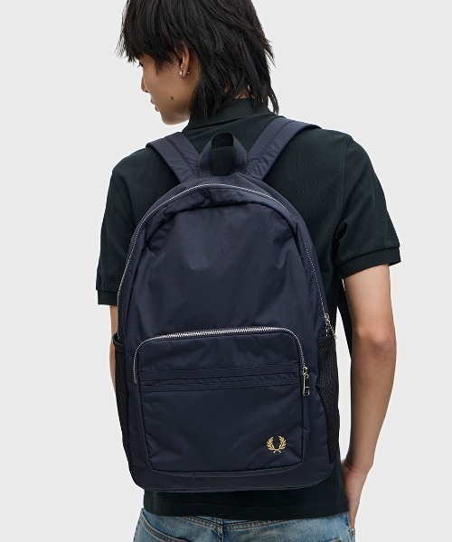 FRED PERRY ウエストポーチ Brentham Nylon Backpack／ブレン