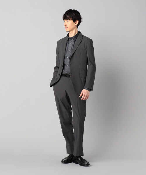 COMME CA MEN（コムサメン） シャツ デニムライクコットンツイル 