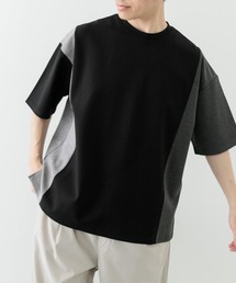 tシャツ フェイクスエードドッキング半袖Tops メンズ｜ZOZOTOWN Yahoo!店