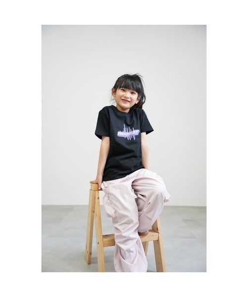 tシャツ パープルHoorayロゴ キッズ Tシャツ キッズ 子供服 女の子 | ブランド登録なし | 08
