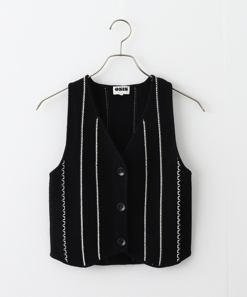 ベスト ジレ 「一部店舗+WEB限定」OSIS / オーシス Debbie DC レディース
