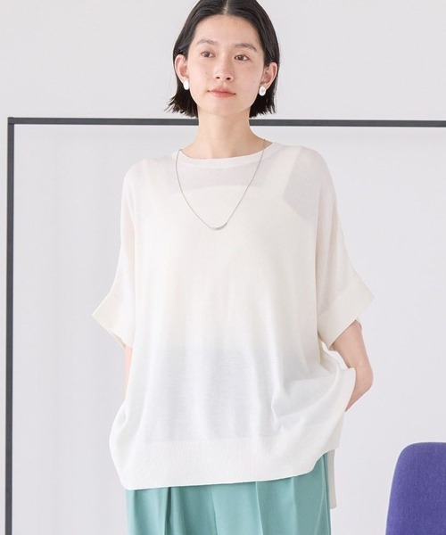 Jours ＋　ボックススリットプルオーバー ファッション通販のNY.ONLINE