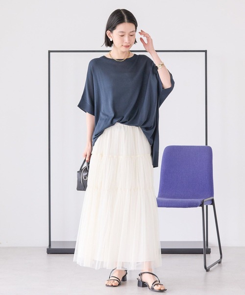 AMERICAN HOLIC ニット セーター 接触冷感サイドスリットニット
