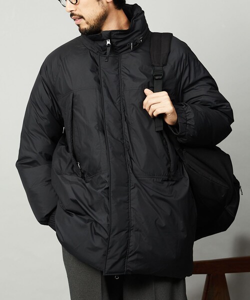 Firsthand」 「FIRST DOWN」ダウンジャケット X-LARGE ブラック メンズ 