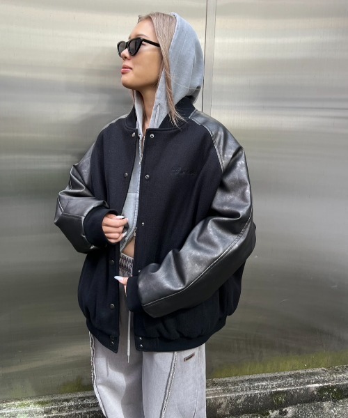 BLONDEY スタジャン BLONDEY 「BLONDEY」 スタジャン FREE ブラック レディース