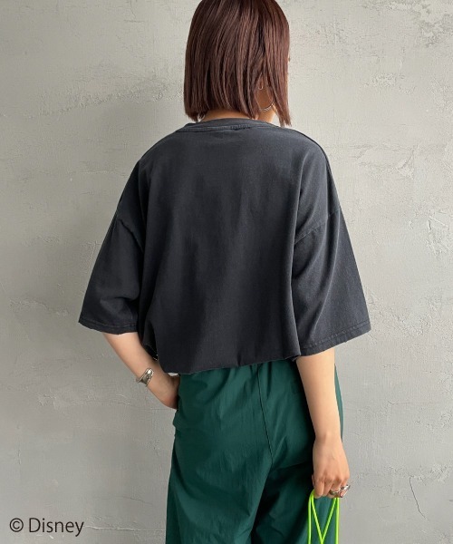 tシャツ 「JEANS FACTORY CLOTHES/ジーンズファクトリークローズ」  MICKEY MOUSE / ダメージ キャラクターTシャツ JEANS FACTORY Clothes tシャツ 「JEANS CLOTHES/ジーンズ