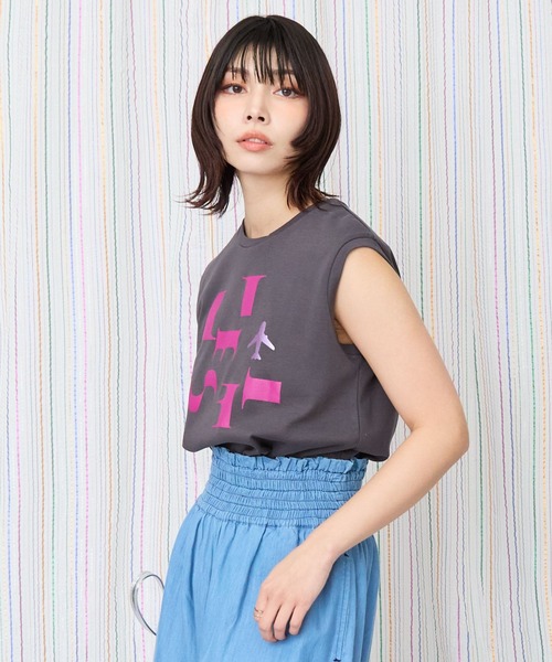 JETSET SOLO PLUS tシャツ 「JETSET PLUS」JESETロゴシルケット