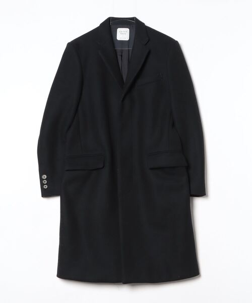 UNITEDTOKYO チェスターコート 残りわずか〉SUPER 100's チェスターコート(1 DARK GREY): : メンズ