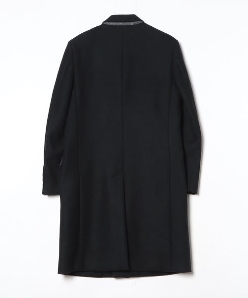 (試着のみ)極美品！UNITEDTOKYO ウール　チェスターコート UNITED TOKYO（ユナイテッドトウキョウ） チェスターコート 1 ブラック